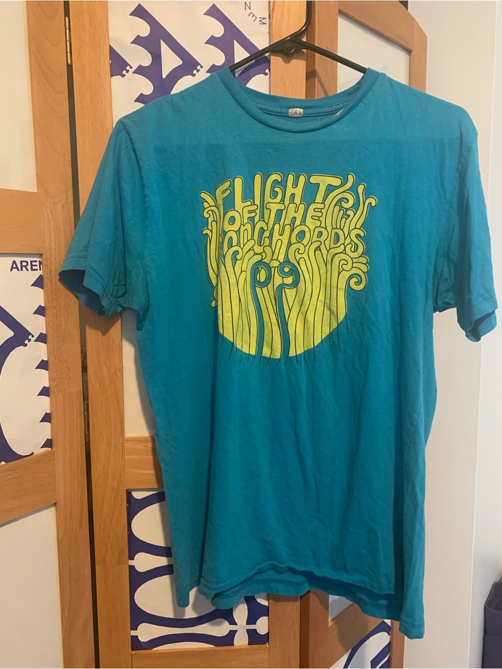 Flight of the Conchords 2009 tour t-shirt